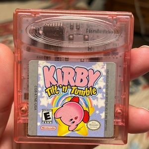 Kirby Tilt N Tumble Game Boy Color Game!